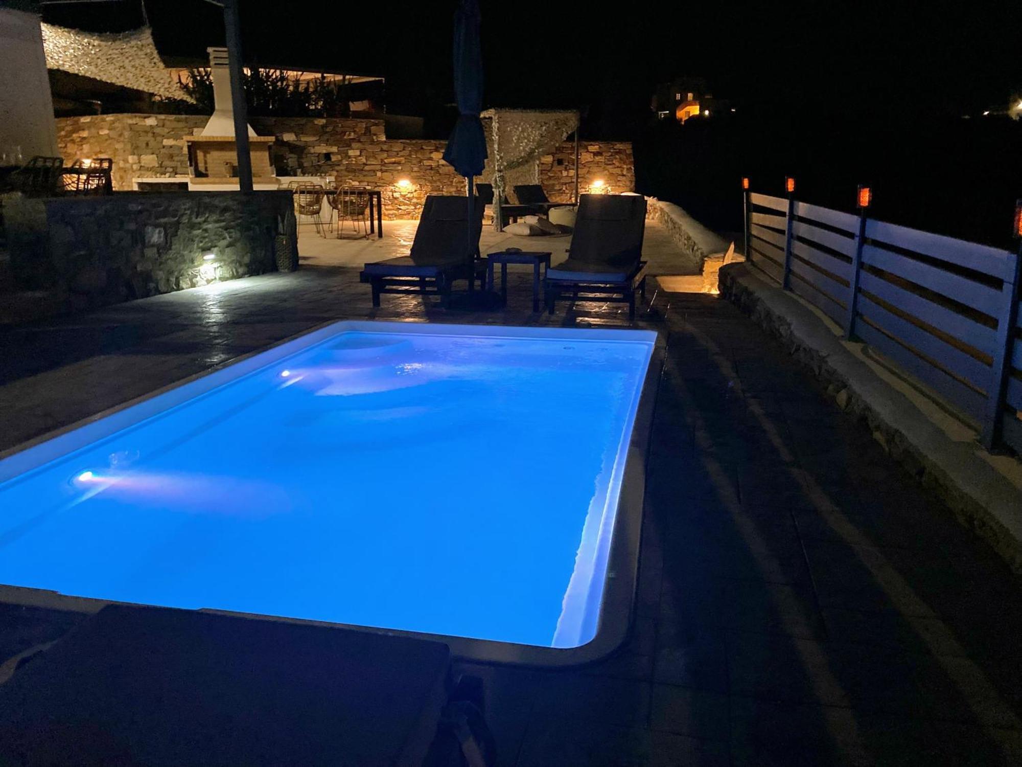 Blue View Villa Apartment #1 With Shared Pool Pounda Eksteriør bilde